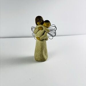 Willow Tree Demdaco Angel's Embrace Susan Lordi 2002 Angel Holding Baby